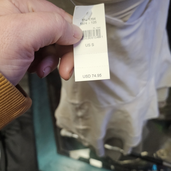 Chic Cream Women's Chemise - Picture 2 of 4